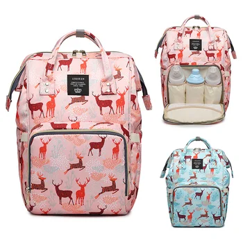 

Diaper Bag Travel Mummy Backpack Maternity Nappy Changing Bags Large Capacity Waterproof Nursing Bag Wet Swan Bag For Baby Care