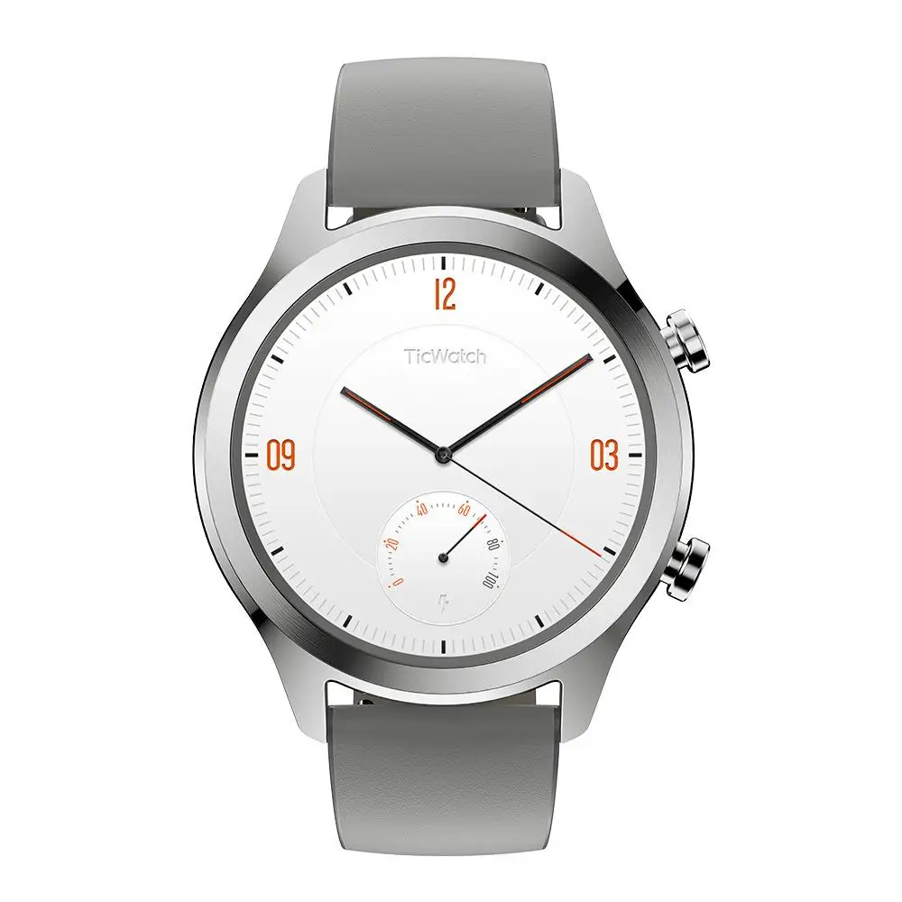 Оригинальные смарт часы Ticwatch C2 Google Pay ос Strava wifi gps IP68 водонепроницаемые 1 3 дюймов