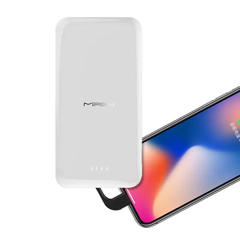  Mipow POWER Bank 5000/7000 Portable Power Bank With Built-in Lighting Connector For iPhone 7/8/8 Pl