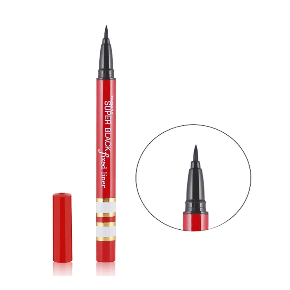 Eyes Makeup Black Eyeliner Pen Long-lasting Waterproof Liquid Eye Liner Pencil Eyelid Make up Enhancer Cosmetics Eyeliners Tool Eyes Makeup Black Eyeliner Pen Long-lasting Waterproof Liquid Eye Liner Pencil Eyelid Make up Enhancer Cosmetics Eyeliners Tool
