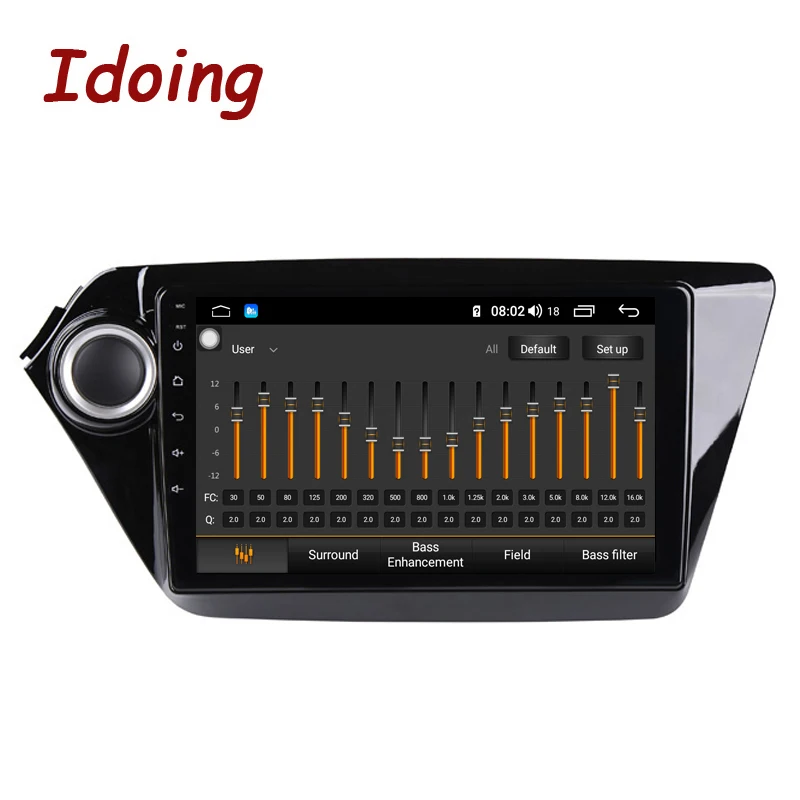 Perfect Idoing 9"Car Radio Video Player For Kia RIO 3 UB QB RIO 4 FB 2011-2019 Navigation GPS Android Accessories Sedan No 2 din DVD 2