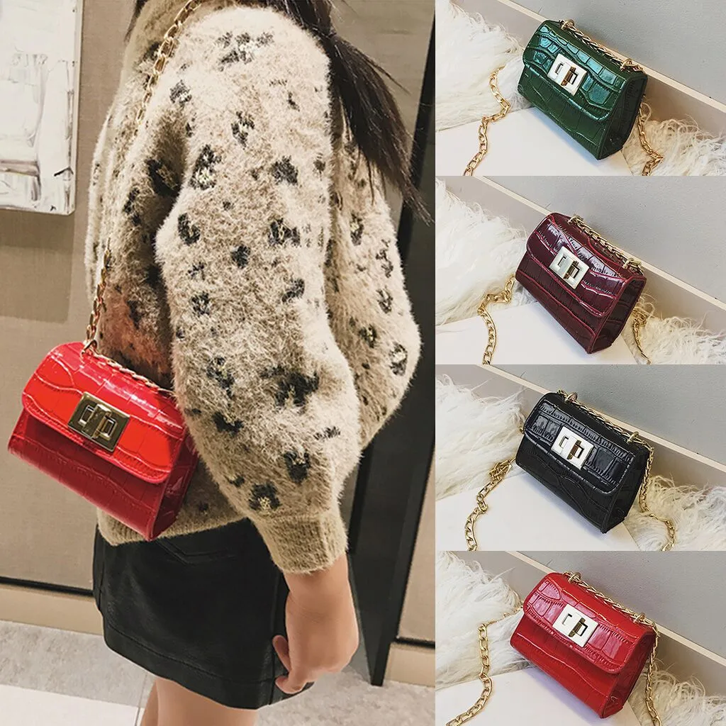 

Fashion Ladies Flap Bag Designer Handbags Women Bags 2019 Black red Small Day Clutch Gold Chain Crossbody Bags