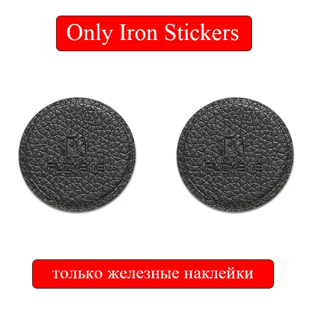 Iron Stickers 2 FLOVEME gps навигационное оборудование, устанавливаемое на вентиляционное отверстие в салоне автомобиля Магнитный держатель телефона Магнитный автомобильный держатель для телефона в машину на айфон 6 - Цвет: Iron Stickers 2
