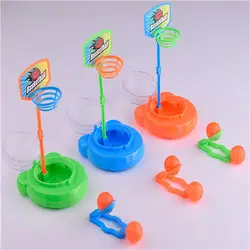 Пластик пвх небольшой мини портативный палец мяч ручной баскетбольное кольцо съемки головоломки настольные игрушка для детей ребенок