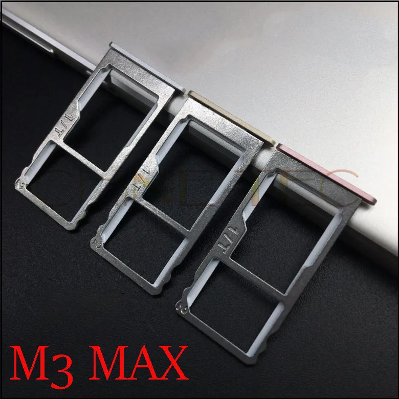1pcs new original SIM Card Slot Holder Micro SD Tray Socket Adapter for Meizu M3 Max /Meilan MAX | Мобильные телефоны и