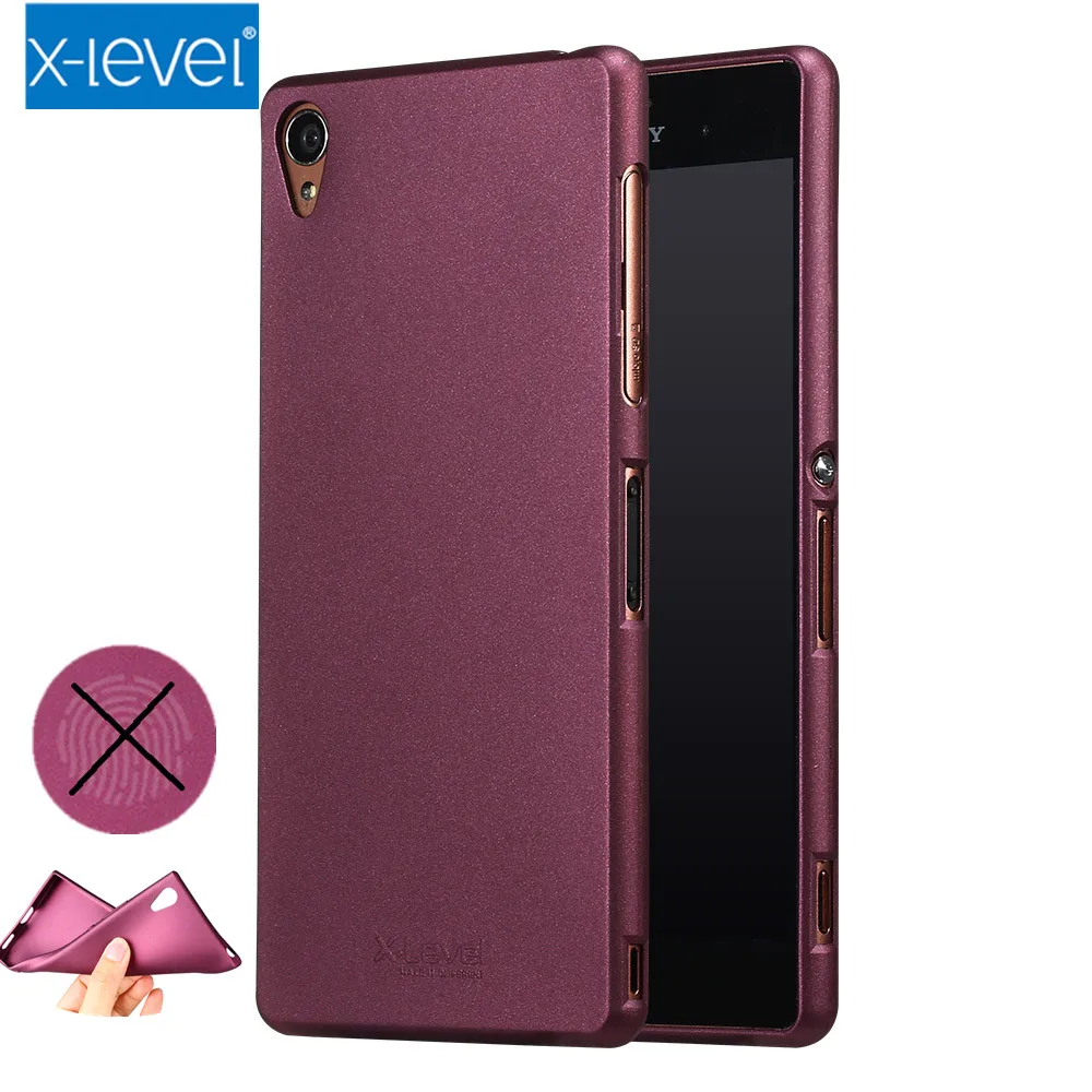 X-Level Guardian Мягкий матовый ТПУ чехол для Sony Xperia Z3 скраб задняя крышка D6603 D6643 D6653 D6616