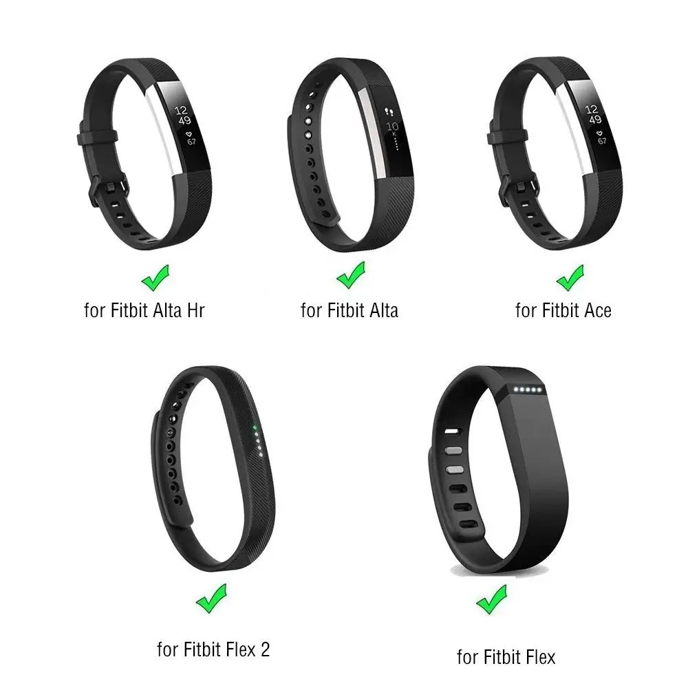 Для Fitbit Alta HR/Alta удлиняющий Браслет для Fitbit Ace/Flex 2 удлиняющий браслет длиной или до лодыжки