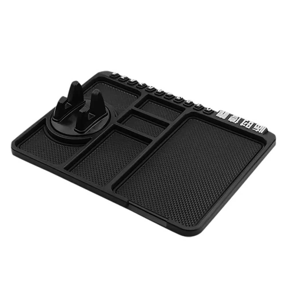 

Portable Dashboard Mount Phone Stand Holder Anti Slip Mat Car Temporary Parking Sign