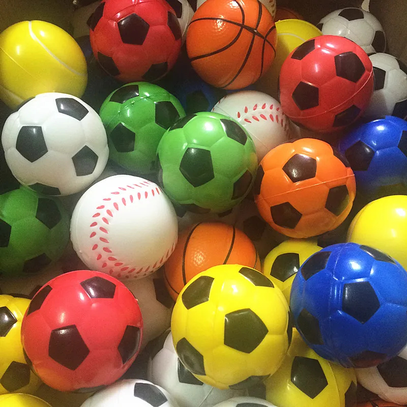 1pc Soft Antistress Balls Toy Bubble Football Soccer Ball Toys for