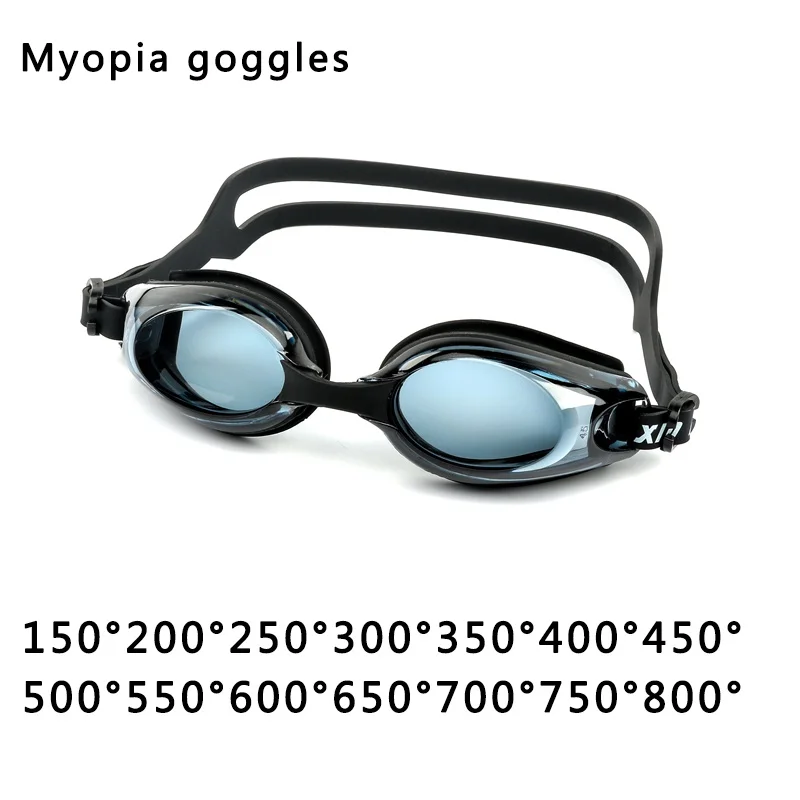 

Professional Silicone myopia Swimming Goggles Anti-fog UV Swimming Glasses for Men Women diopter Sports Shortsight Eyewear