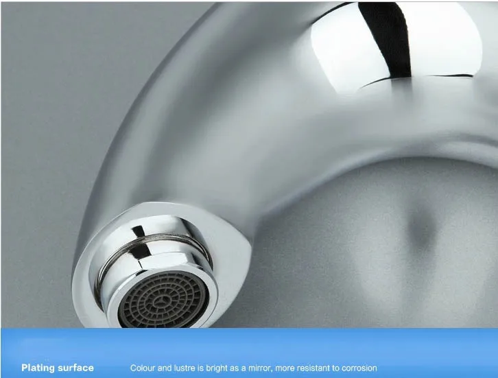 /Высокое качество бесконтактный датчик смеситель для ванной комнаты раковина автоматический смеситель для воды сенсорный инфракрасный Индуктивный отвод