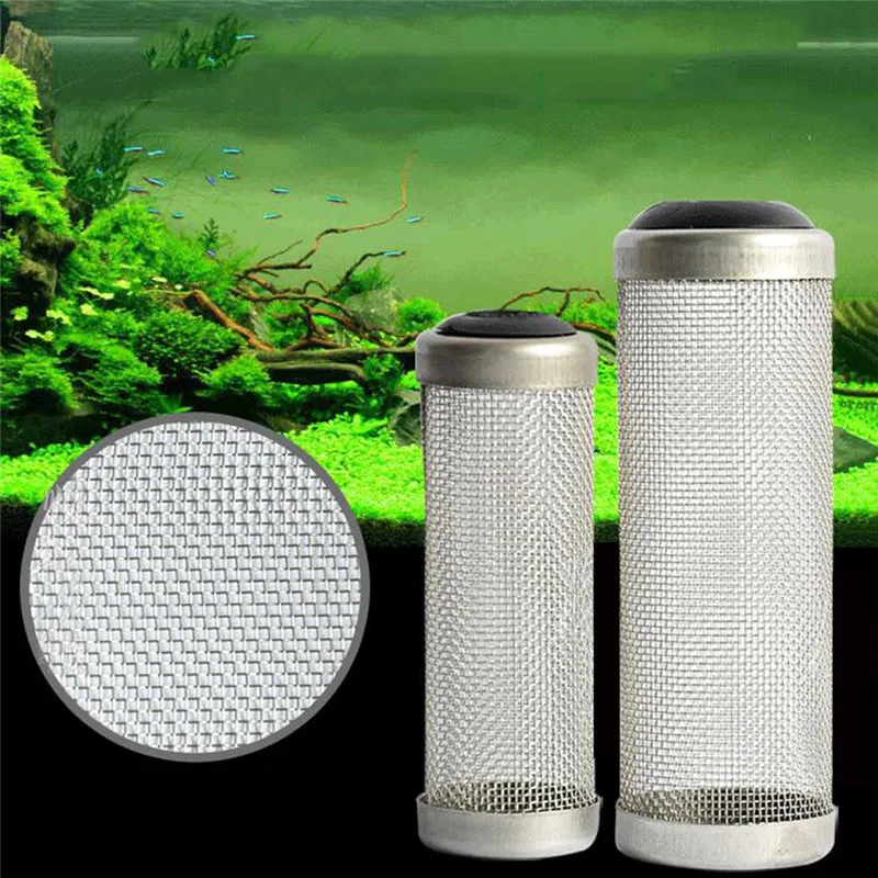 Buy Aquarium Filter Inflow Inlet Basket Stainless