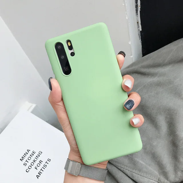 Мягкий чехол ярких цветов для huawei mate 10 20 lite pro honor 8x противоударный Huawei P10 30 Pro TPU