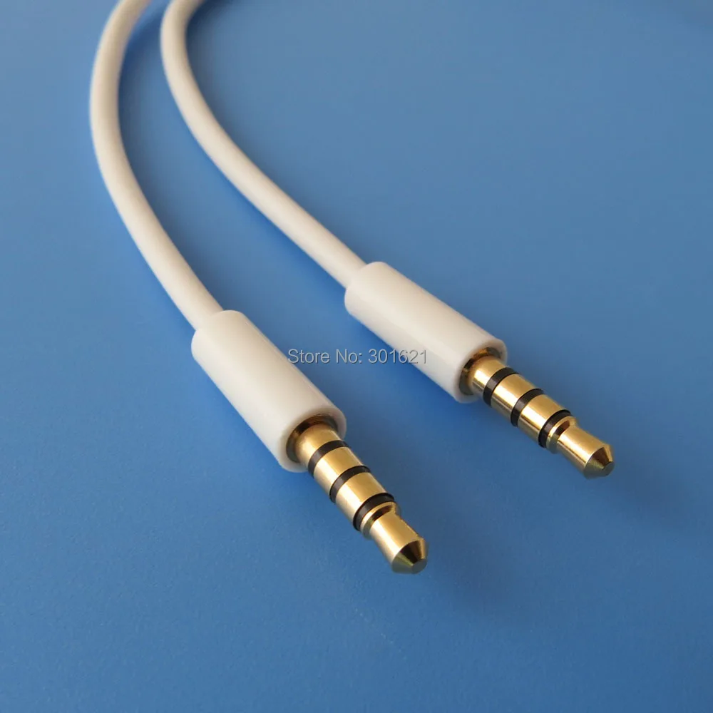 

3meter 10ft 3.5mm Mini Stereo Cable Gold-plated 3meter 4-poles