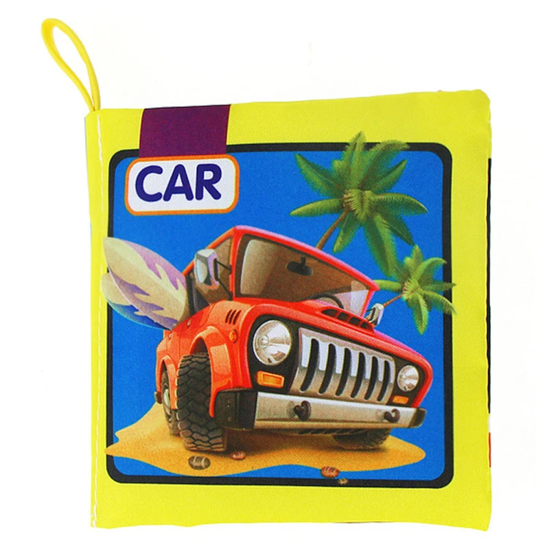 

2017 Hot Soft New Cloth Baby Intelligence Development Learn Picture Cognize Book Great Educational Improvement Toys For Baby 20#