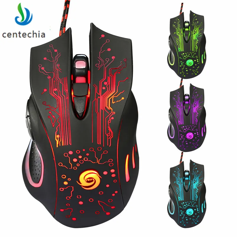 Новинка 2018 оригинальная геймерская мышь Centechia компьютерная игровая 3200 DPI 6 кнопок