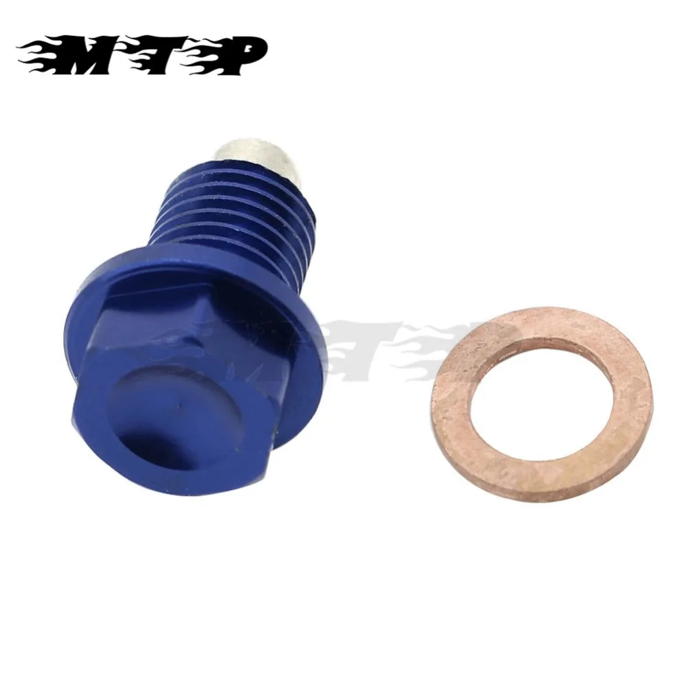 M10*1.25 Aluminum Frame Oil Drain Plug Bolt For Suzuki DRZ400E DRZ400S DRZ400SM 2000