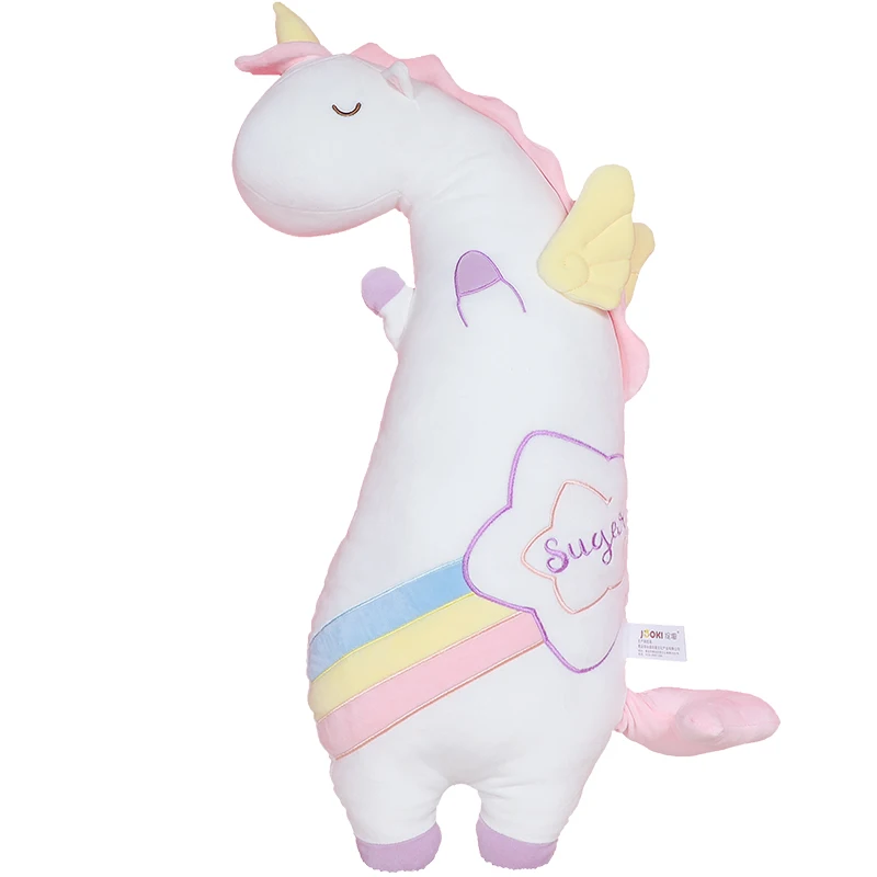 

1 PC 70/90cm 5 paragraph long Plush cute animal pillow Unicorn Soft cushion for sofa Stuffed Animal Soft Toy Kids Gift