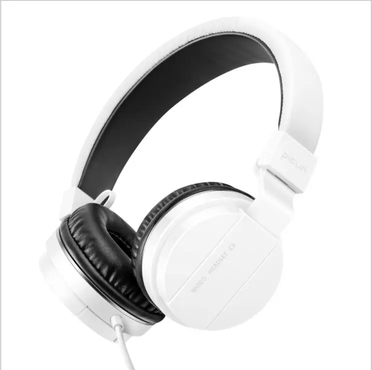 C3 проводные наушники с микрофоном Игровые стерео бас музыка Auriculare для телефона