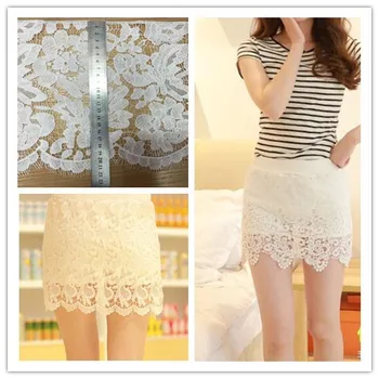 

3Yards / lot hollow three-dimensional bar code lashes heavy mesh soluble milk Si Leisi stitching lace materials GRL0246