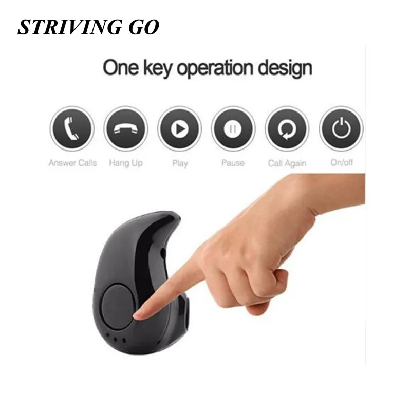 

Portable Wireless Mini S530 In-Ear Earphones Stereo Music Sports Bluetooth Headset Earphones For Iphone Samsung PK I7s I8 i9s