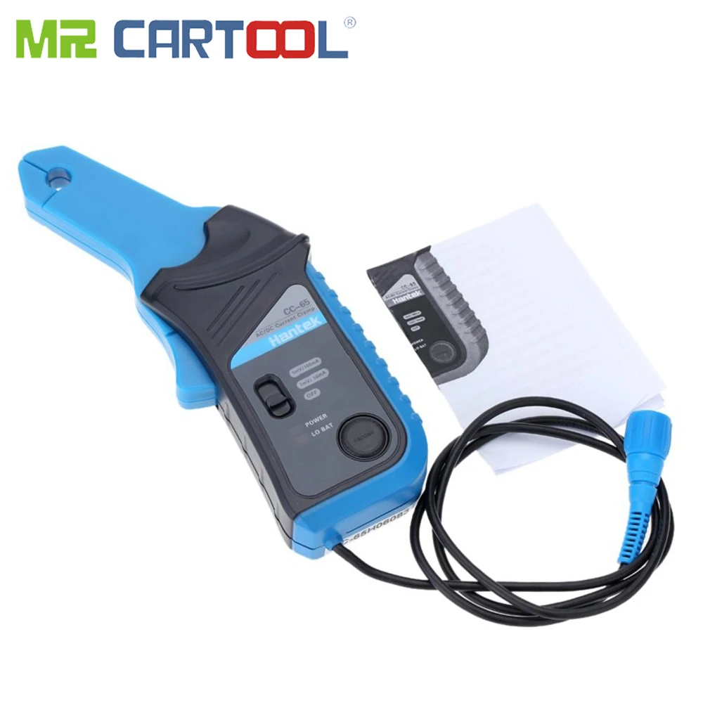 

Mr Cartool AC/DC Current Clamp Meter Multimeter with BNC Connector For Hantek CC-65 CC650