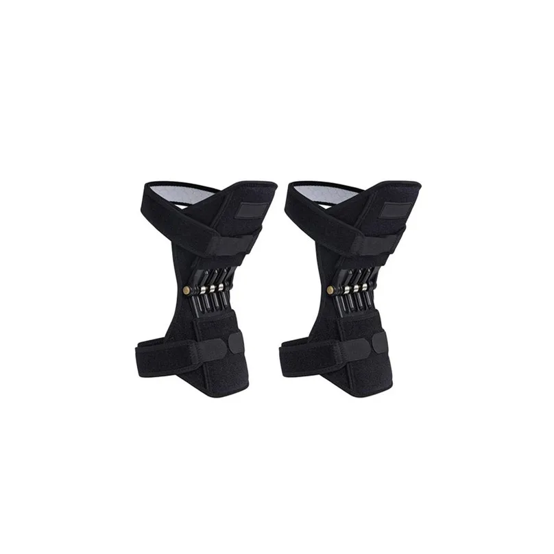  Knee Pads Power Lift Joint Support Knee Pads Powerful Rebound Spring Force professional Sports Safety new #4M14 (2)