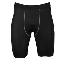 Для мужчин компрессионные шорты мужские основа Слои шорты колготки бермуды тренажерный зал шорты Фитнес Для мужчин s шорты для йоги