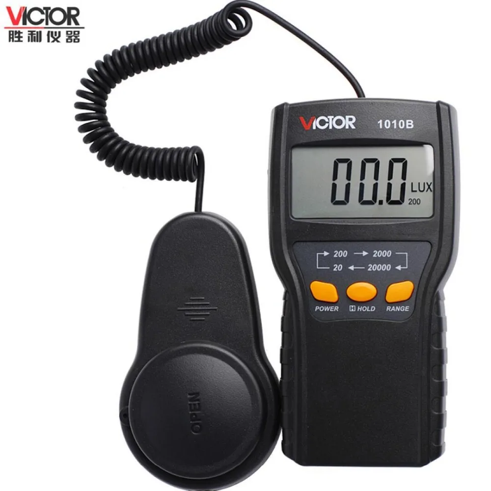 VICTOR VC1010B 3 1/2 измеритель освещенности светящийся тестер осветитель яркость света