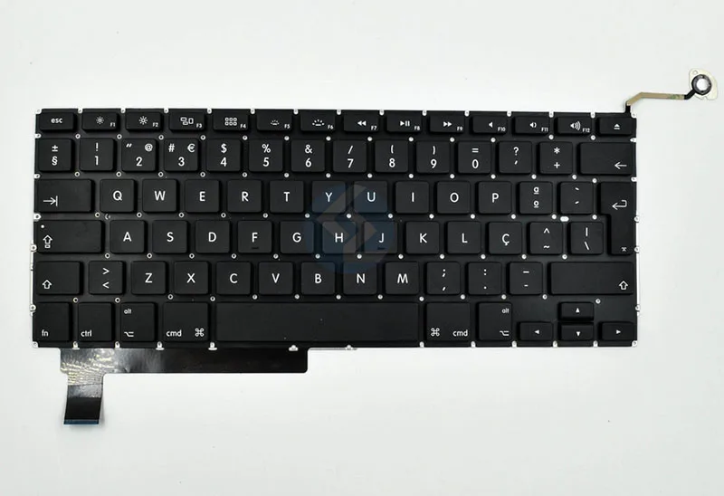 

Brand New Portuguese Keyboard For Macbook Pro 15.4" a1286 Portugul PT Brazilian Layout Keyboard Fit Year 2009-2012