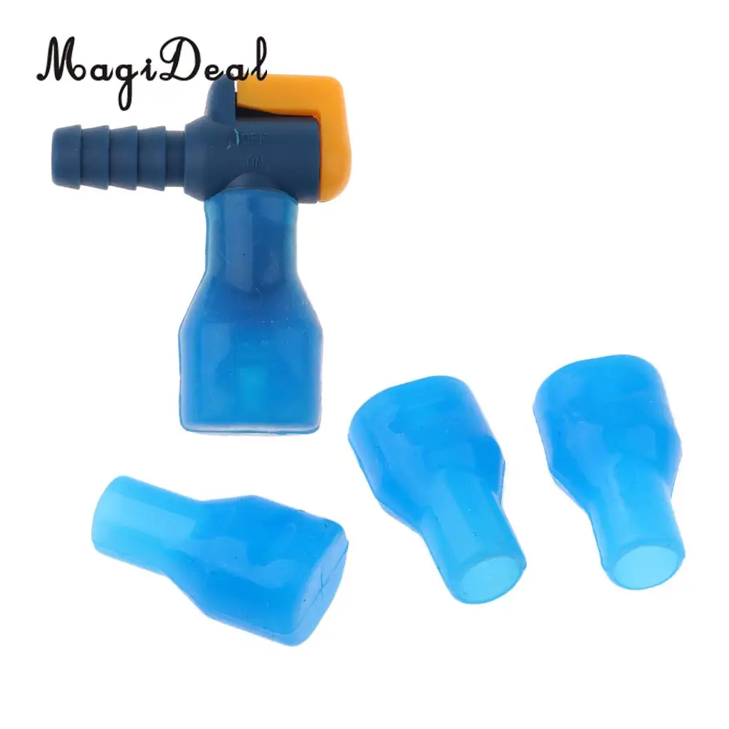 3pcs Drink Tube Bite Valve Hydration Pack Water Bladder Mouth Piping Nozzle