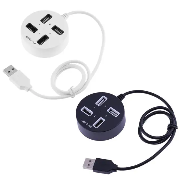 Best Quality High Speed USB 2.0 4 Ports HUB Multi Hub Splitter Expansion Adapter Up to 480Mbps USB Hubs for PC Laptop Computer Peripherals Best Quality High Speed USB 2.0 4 Ports HUB Multi Hub Splitter Expansion Adapter Up to 480Mbps USB Hubs for PC Laptop Computer Peripherals