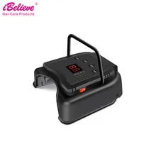 Сушилка для ногтей iBelieve 48 Вт, СВЕТОДИОДНЫЙ УФ-светильник с ЖК-дисплеем, 24 светодиодный s Сушилка для ногтей, лампа для отверждения, Гель-лак, автоматическое распознавание, инструменты для маникюра