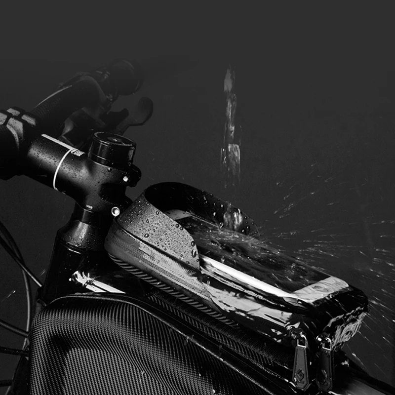 Joytutus Bicycle Bag Cycling Bag Frame Front Head Top Tube Double IPouch 6.2 Inch Touch Screen phone Bag Waterproof Key bag Joytutus Bicycle Bag Cycling Bag Frame Front Head Top Tube Double IPouch 6.2 Inch Touch Screen phone Bag Waterproof Key bag