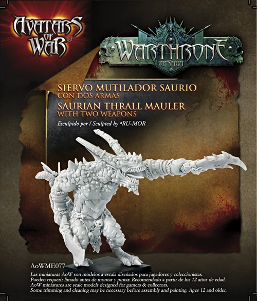 

Resin Model Kit SIERVO MUTILADOR SAURIO CON DOS ARMAS