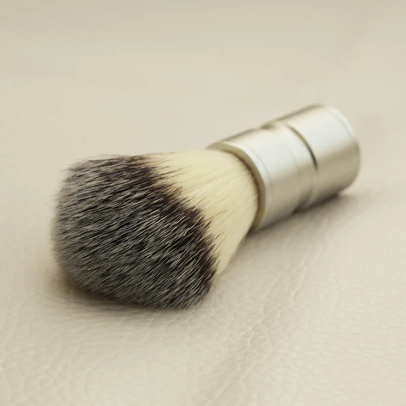 Мужской подарок Silvertip барсучья щетка для бритья из нержавеющей стали с металлической ручкой парикмахерский инструмент удобное Бритье