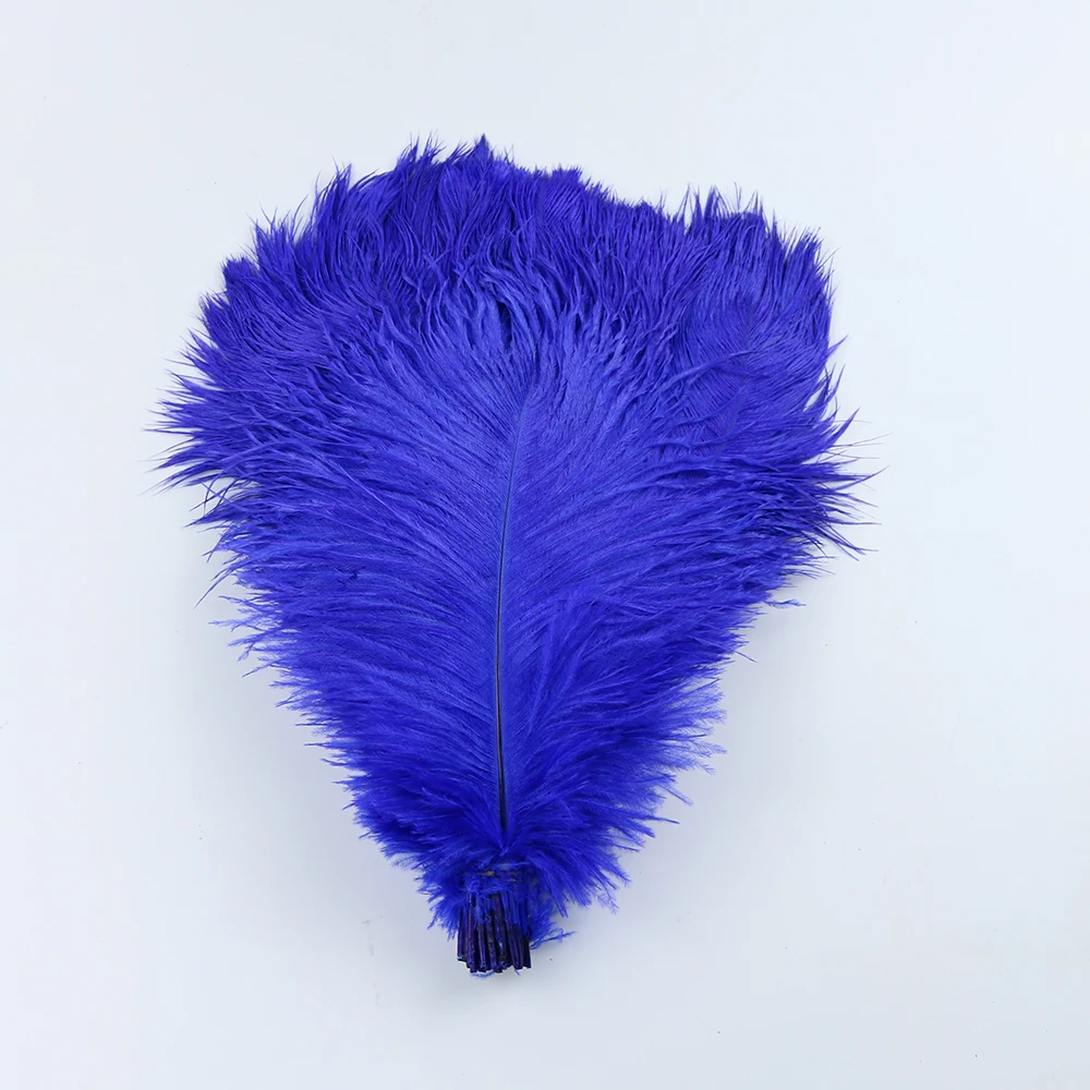 

50Pcs/lot Natural Ostrich Feathers Dyed 30-35cm/12-14inches For DIY Craft Jewelry Making Wedding Party Plume Decor Accessories