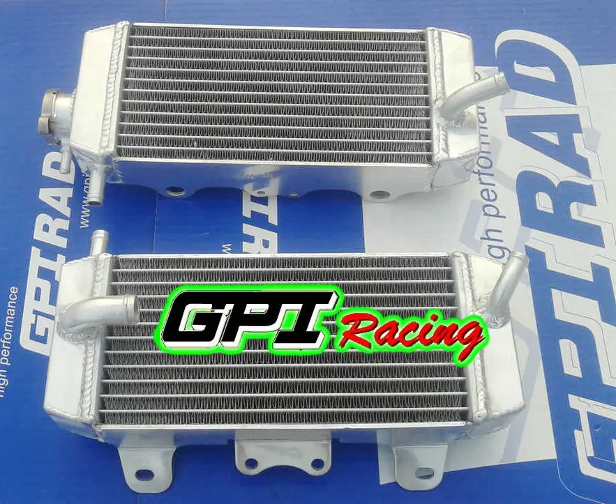 GPI RH & LH алюминиевый радиатор + шланг для YAMAHA YZ250F 2006 06/ WR250F 2007 2009 2008 07 08 09|Охлаждение