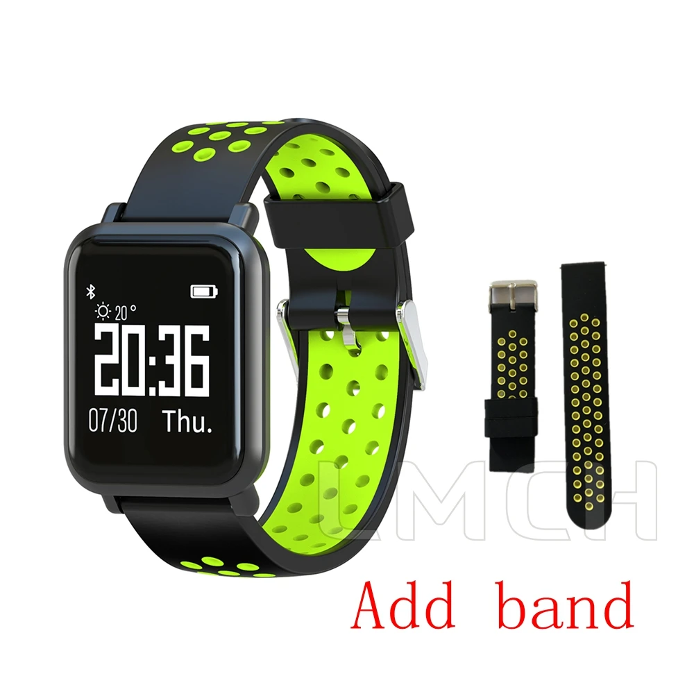 

Smart Band S9 2.5D BRIM Bracelet IP68 Waterproof Gorilla Glass Blood oxygen BRIM Bracelet Blood pressure Activity Tracker Fitnes