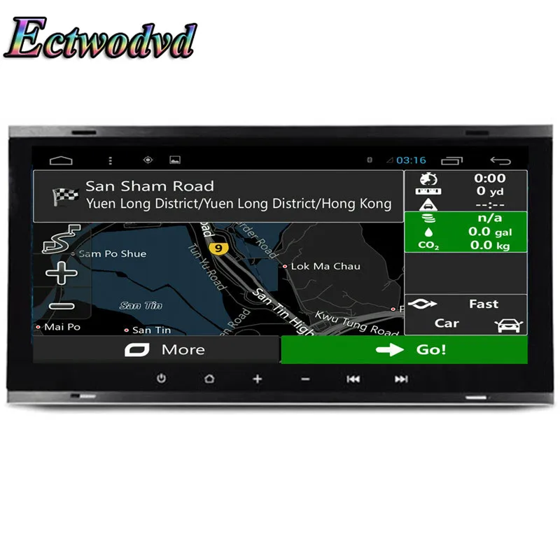 Cheap Ectwodvd 8.8inch Octa Core Android 8.1 Car DVD GPS Navigation Radio Stereo for VW Touareg 2003-2010 for T5 Multivan 2009-2010 4