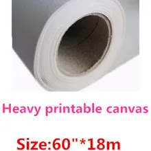 6"* 18 м 420gsm матовая струйная цифровая печать из поликоттона рулон для художественного полотна