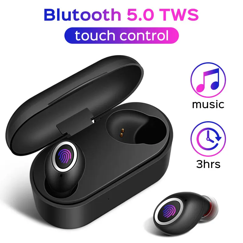 

Wireless Bluetooth Earphones 5.0 for mi 9 t Earbuds with Microphone Earpiece for xiaomi mi 9t for realme 3 pro Earbud in Ear