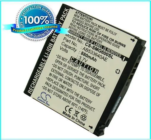 Кэмерон китайско батарея для SAMSUNG M8800 S3600 S3600C SGH-F268 SGH-F330 SGH-F338 SGH-F490 SGH-G400 SGH-G600 SGH-G600i