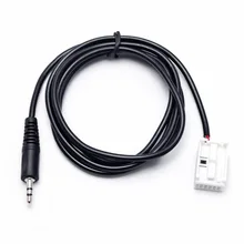 Car Radio 3.5mm Aux Cable Phone MP3 CD Changer Audio Interface Adapter for Citroen C2 C3 C4 C5 Peugeot 207 307 308 RD4 CAS006 usb sd aux car mp3 music cd changer audio adapte for peugeot 307 407 citroen c4 c5 rd4 12pin interface cd quality dropship