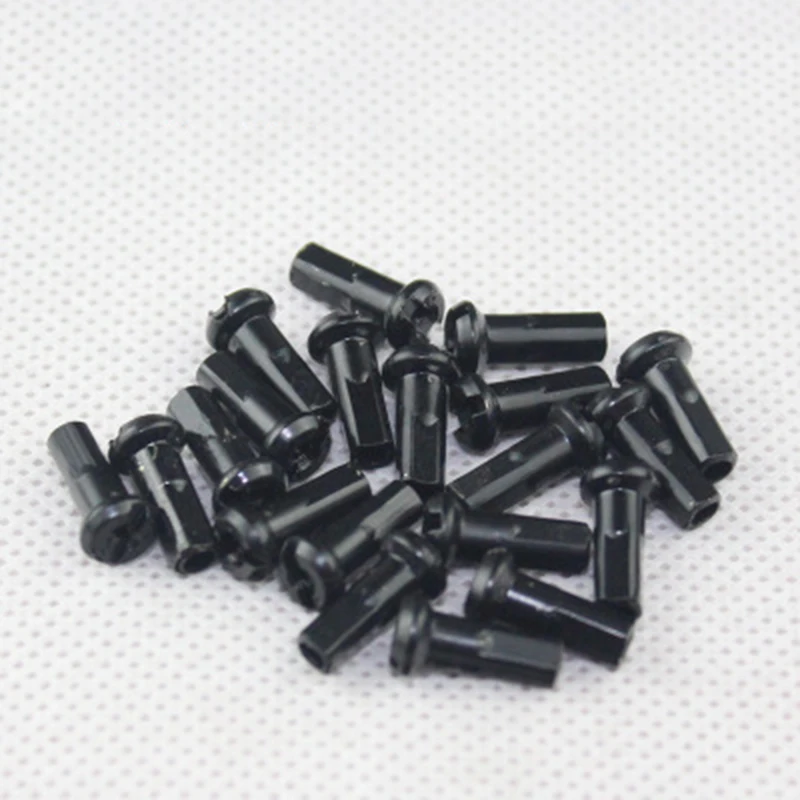 100 pcs bike nipple 16mm Pillar 14G aluminum Pillar nipples 2.0 alloy nipples