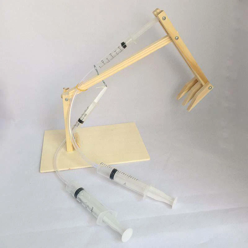 astounding  Diy 3D Assembly Toys Wooden Wooden Puzzle Kids Science Experiment Toys Educational Piston Digging M