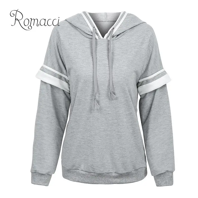 Romacci Oversized Hoodie Female 5XL Fashion Women Hoodie