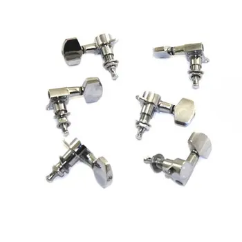 

YOC Hot New 6 pcs Chrome Guitar String Tuning Pegs Tuners Machine Heads