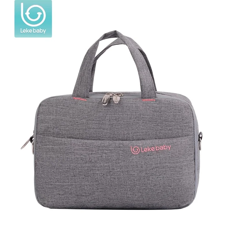 

LEKEBABY food thermos bag Thermal Feeding Milk Bottle Bag Baby Insulation Handbags Breast Warmers Portable Mummy Travel Outdoor