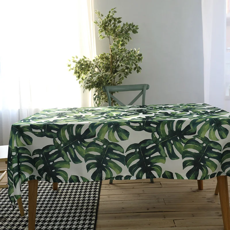  Decorative Table Cloth Cotton Kitchen Tablecloth Rectangular Tablecloths Dining Table Cover Obrus T